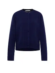 LANIUS | Strickjacke Boxy Fit | dunkelblau