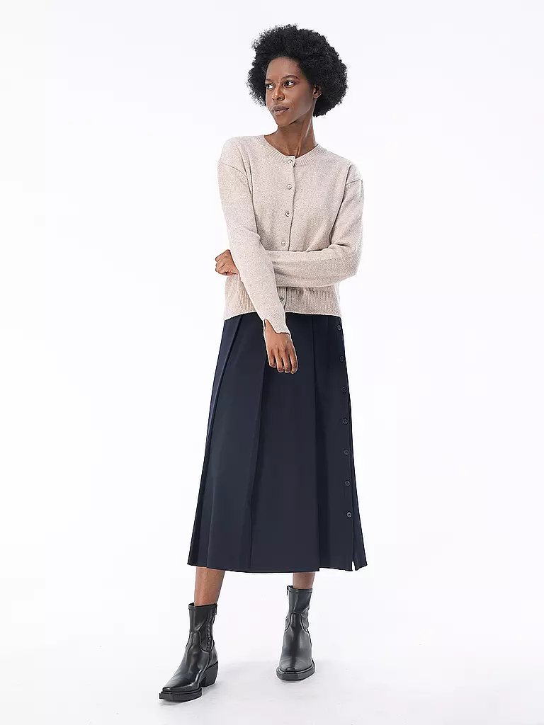 LANIUS | Strickjacke Boxy Fit | beige