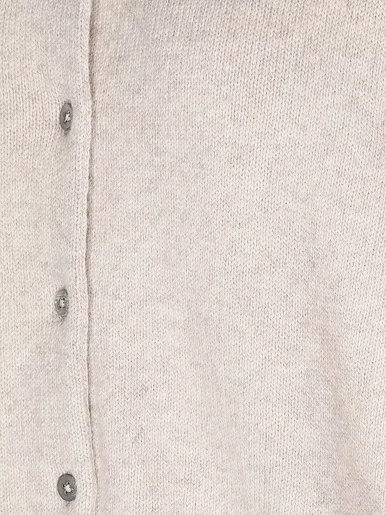 LANIUS | Strickjacke Boxy Fit | beige