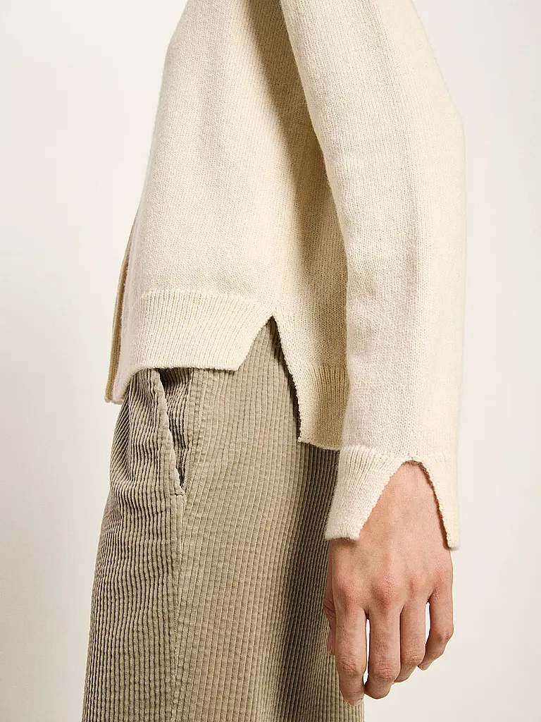 LANIUS | Strickjacke Boxy Fit | creme