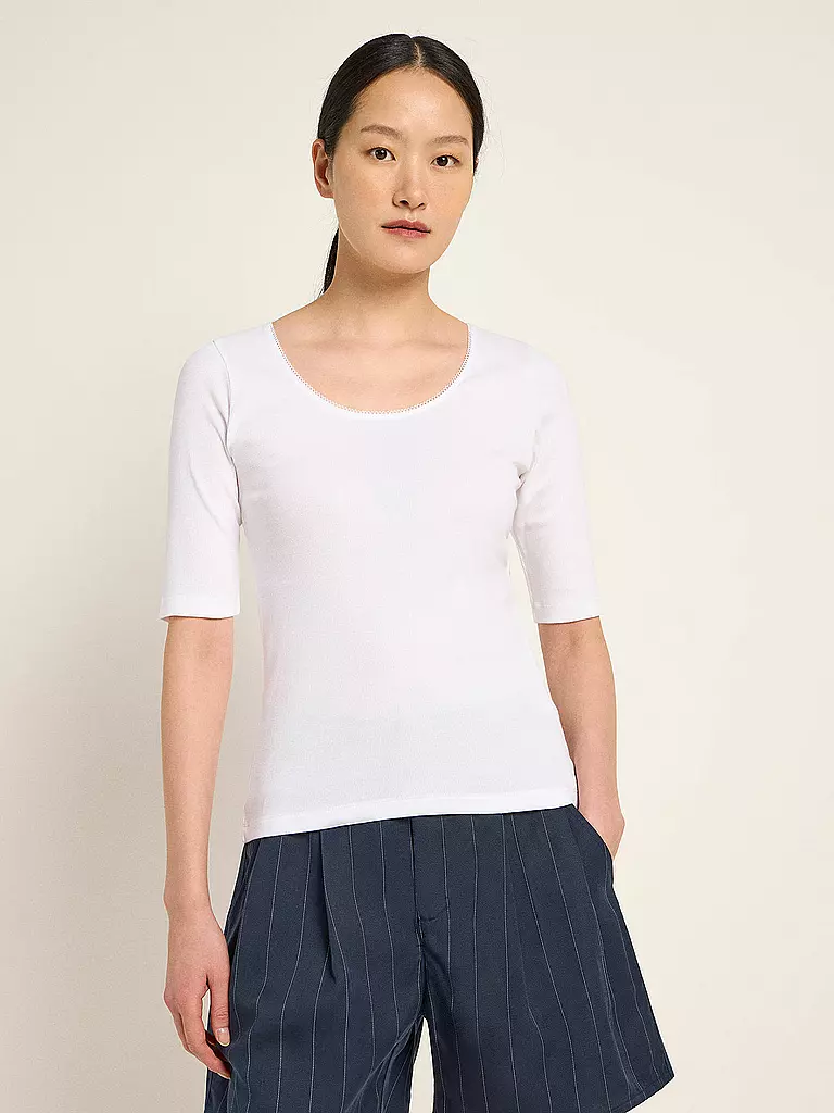 LANIUS | T-Shirt | weiss