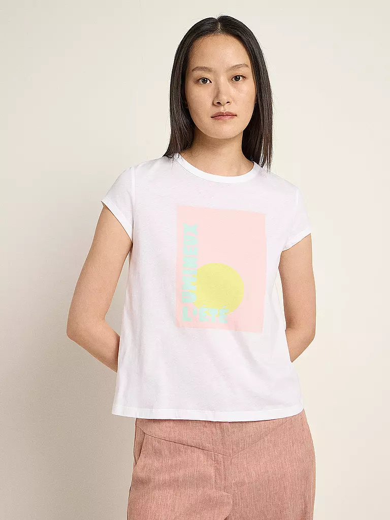 LANIUS | T-Shirt | weiss
