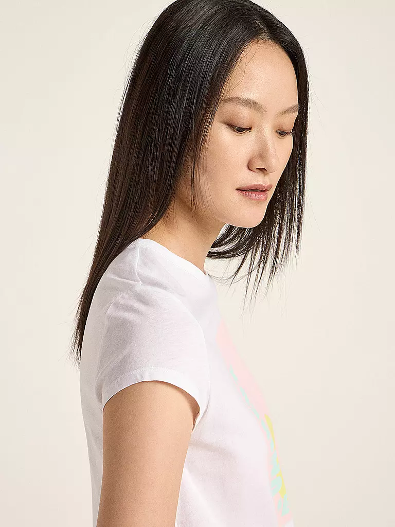 LANIUS | T-Shirt | weiss