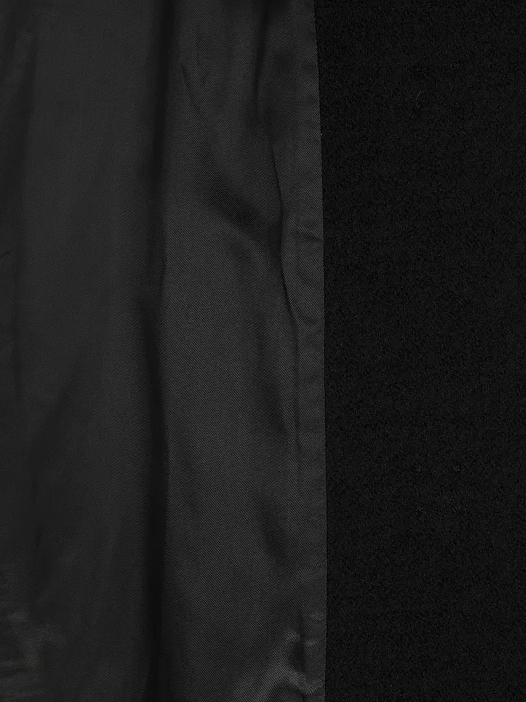 LANIUS | Wollmantel | schwarz