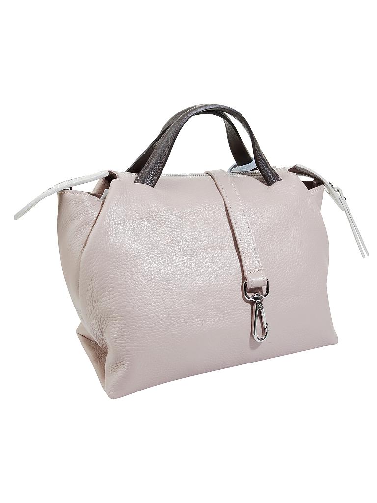 LARA LAUREN | Ledertasche - Handtasche | rosa