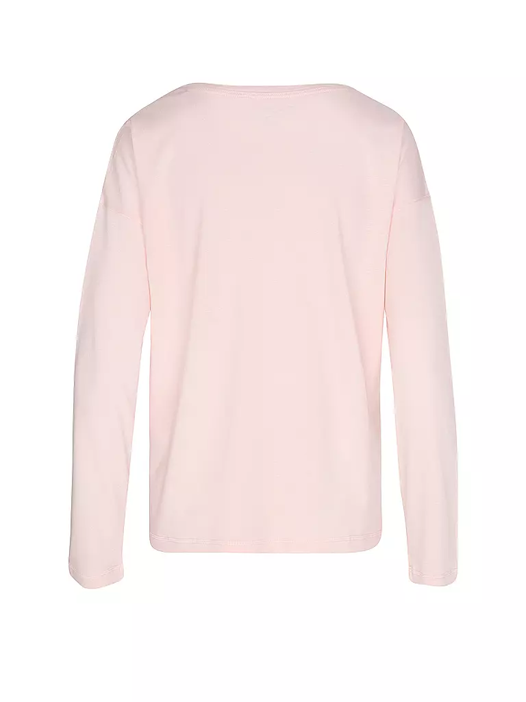 LASCANA | Langarmshirt COZY DREAMS | blau