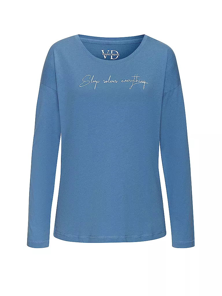 LASCANA | Langarmshirt VIVIANCE DREAMS | blau