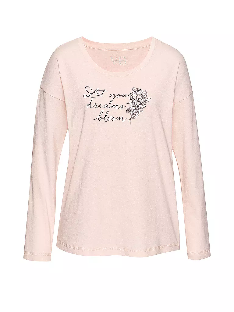 LASCANA | Loungewear Shirt COSY WORLD | dunkelblau