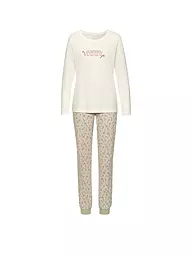 LASCANA | Pyjama LAS XMAS  | Hellgrün