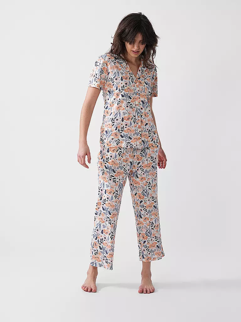 LASCANA | Pyjamahose COSY WORLD | creme