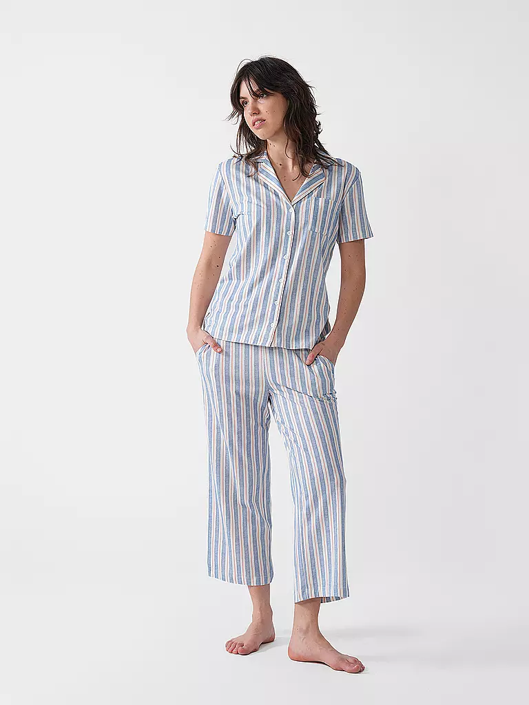 LASCANA | Pyjamahose COSY WORLD | hellblau