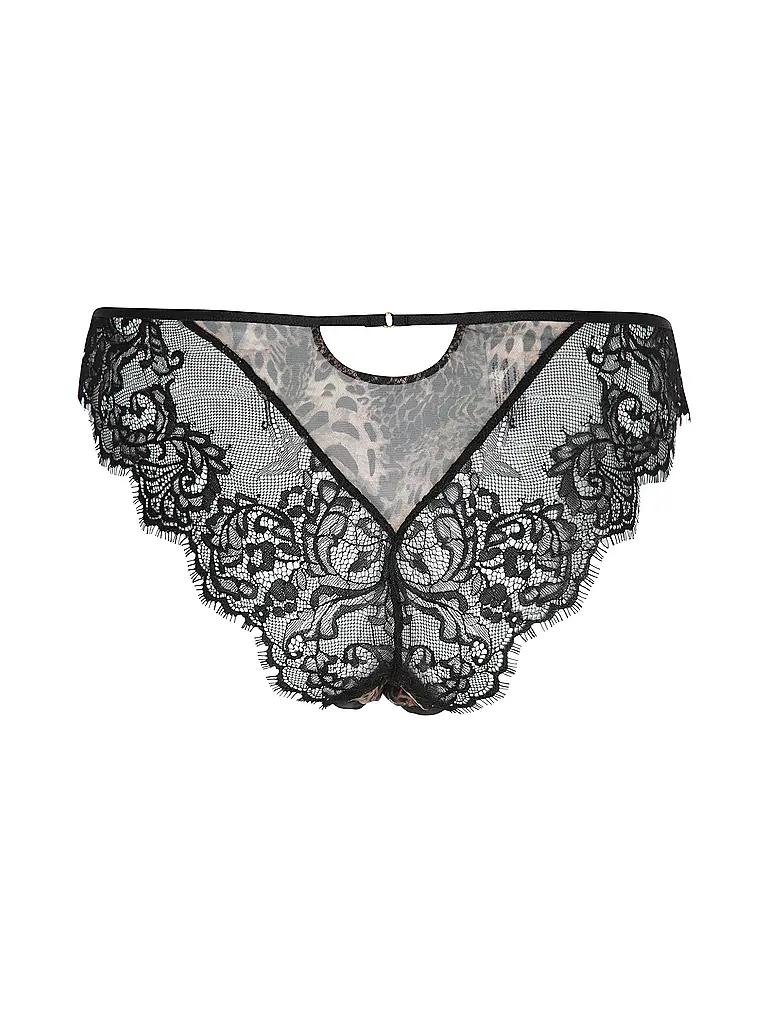 LASCANA | Slip LEO leo-print | Braun