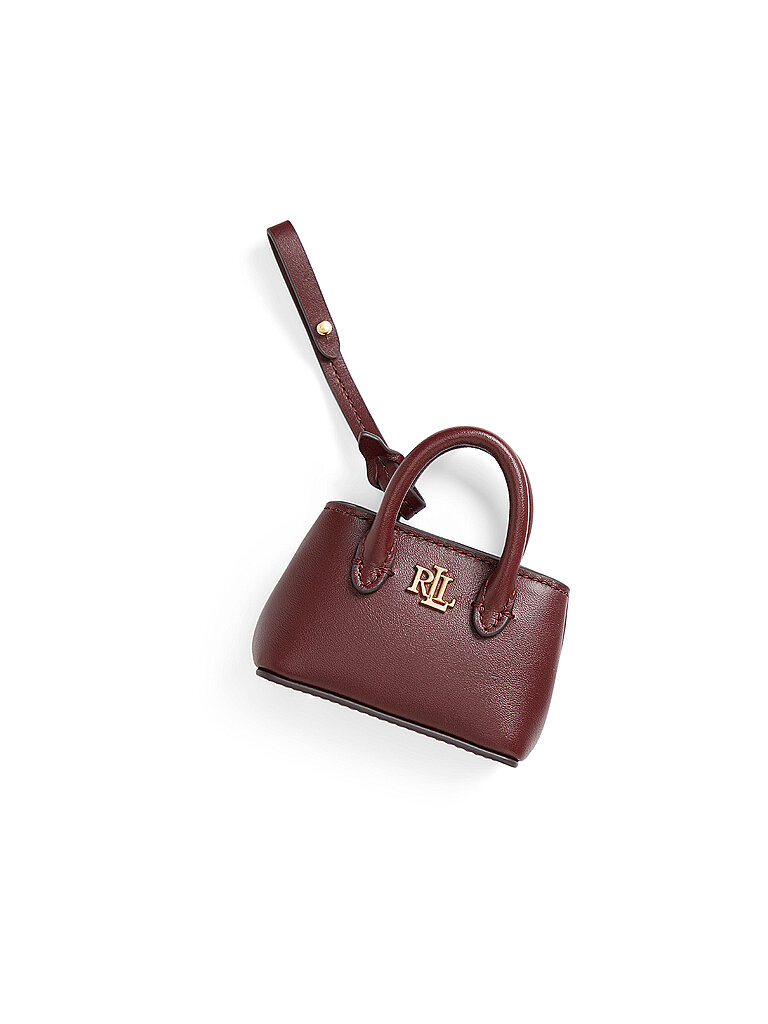 LAUREN RALPH LAUREN Taschenanhänger dunkelrot