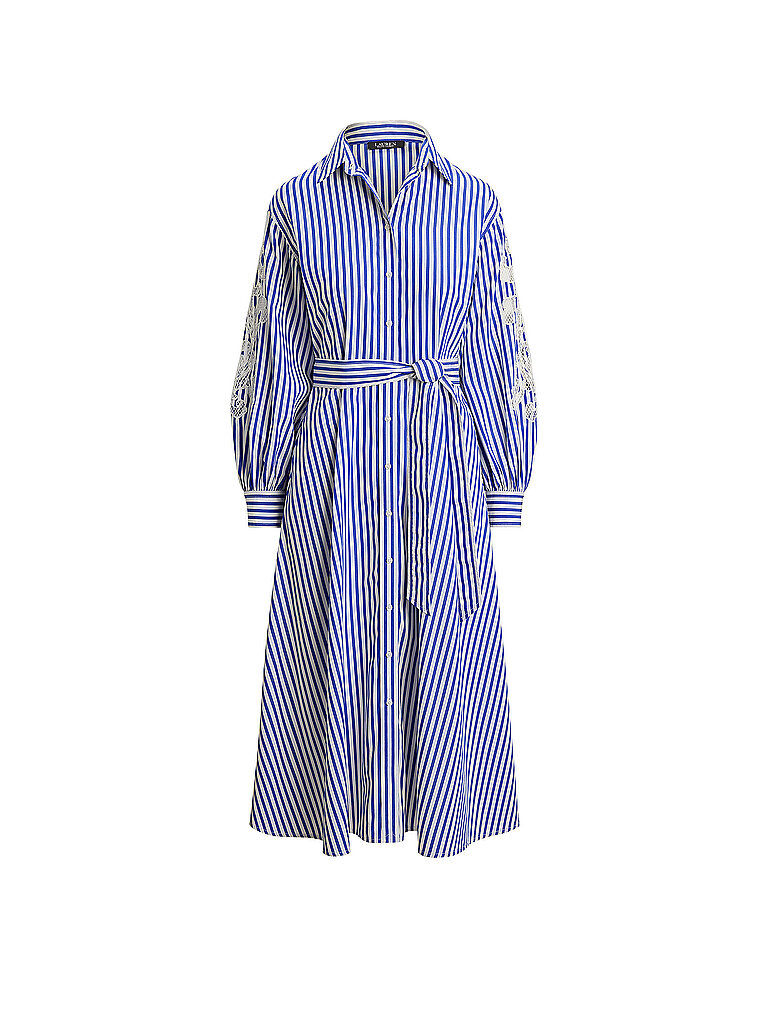 LAUREN RALPH LAUREN Midikleid LURVETTE blau | 38