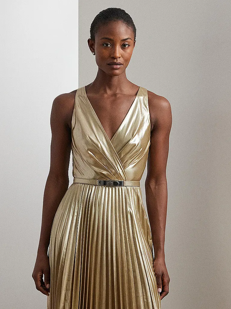 LAUREN RALPH LAUREN | Abendkleid  | Gold