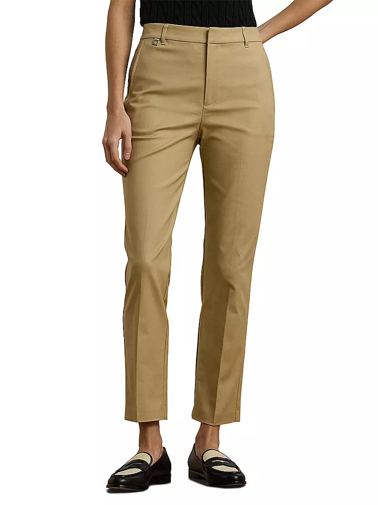 LAUREN RALPH LAUREN | Businesshose Slim Fit LAKYTHIA | beige