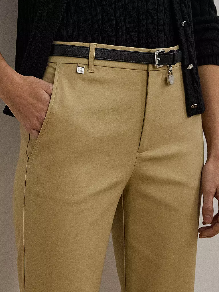 LAUREN RALPH LAUREN | Businesshose Slim Fit LAKYTHIA | beige