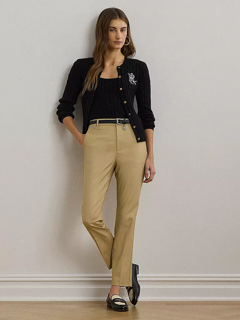 LAUREN RALPH LAUREN | Businesshose Slim Fit LAKYTHIA | beige