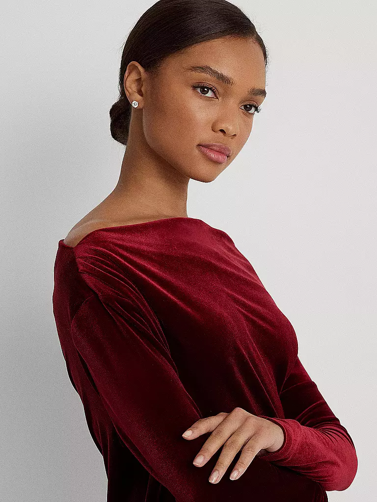 LAUREN RALPH LAUREN | Cocktailkleid LENDIVA | dunkelrot