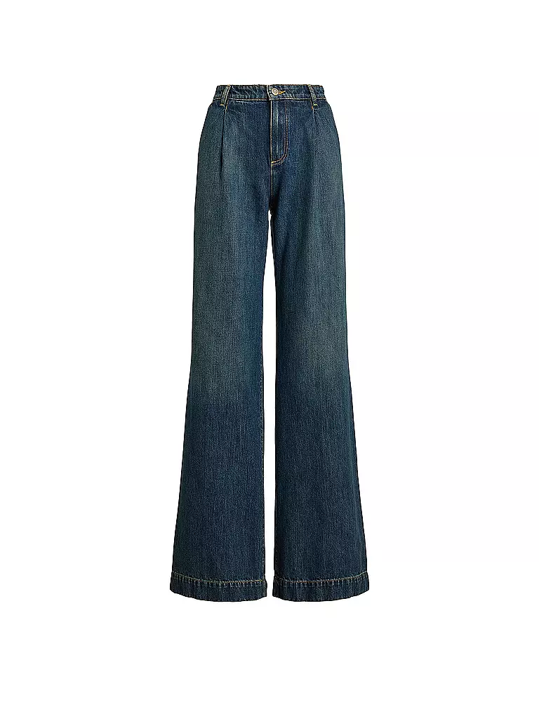 LAUREN RALPH LAUREN | Jeans Wide Leg KIRAHN | dunkelblau