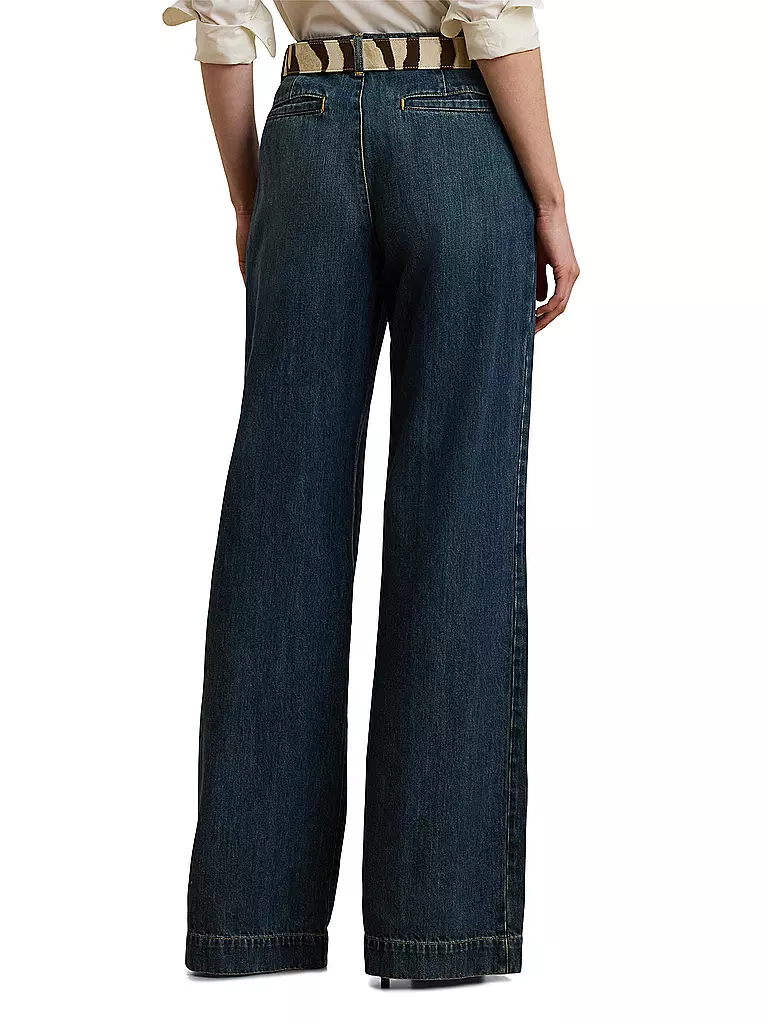 LAUREN RALPH LAUREN | Jeans Wide Leg KIRAHN | dunkelblau