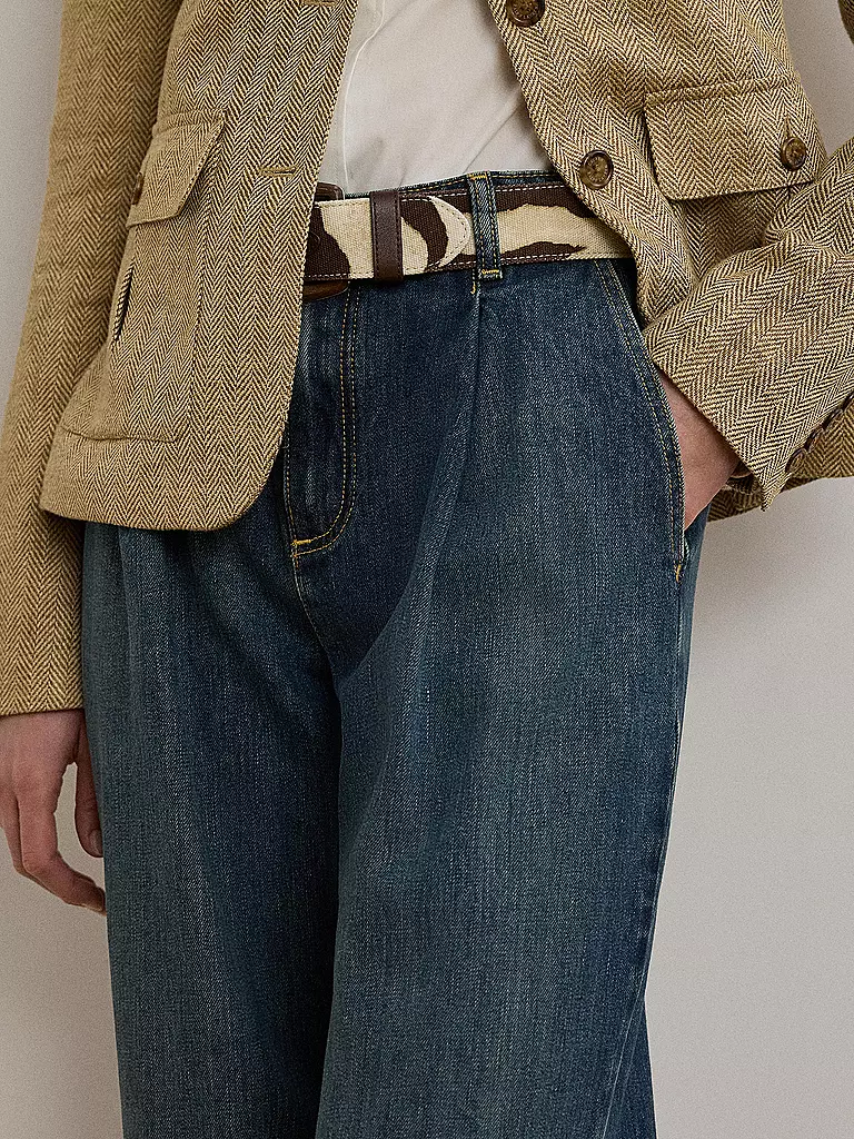 LAUREN RALPH LAUREN | Jeans Wide Leg KIRAHN | dunkelblau