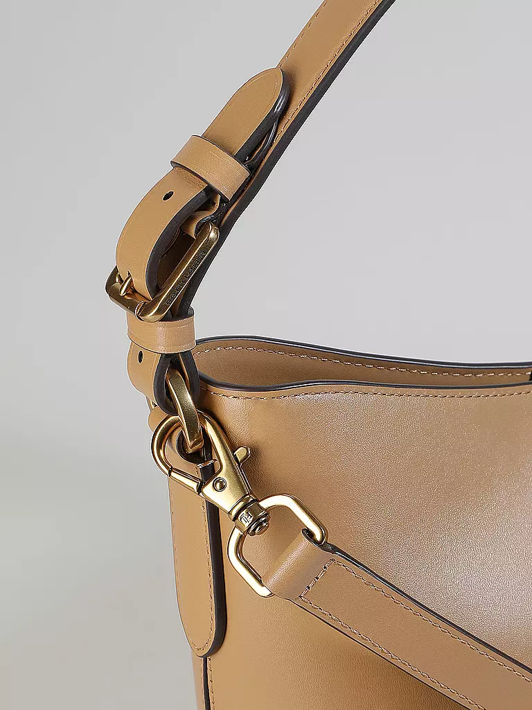 LAUREN RALPH LAUREN | Ledertasche - Bucket Bag WITLEY | schwarz