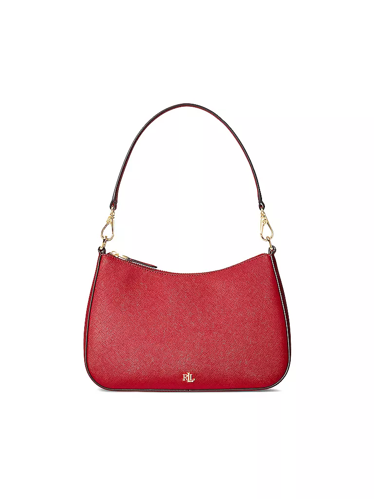 LAUREN RALPH LAUREN | Ledertasche - Henkeltasche DANNI 26 Medium | rot
