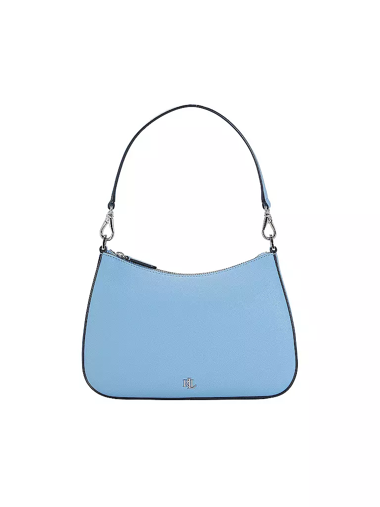LAUREN RALPH LAUREN | Ledertasche - Henkeltasche DANNI 26 Medium | hellblau