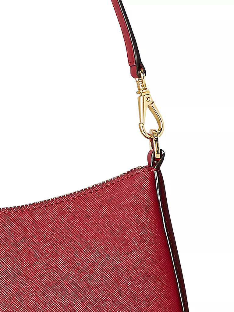LAUREN RALPH LAUREN | Ledertasche - Henkeltasche DANNI 26 Medium | dunkelgrün