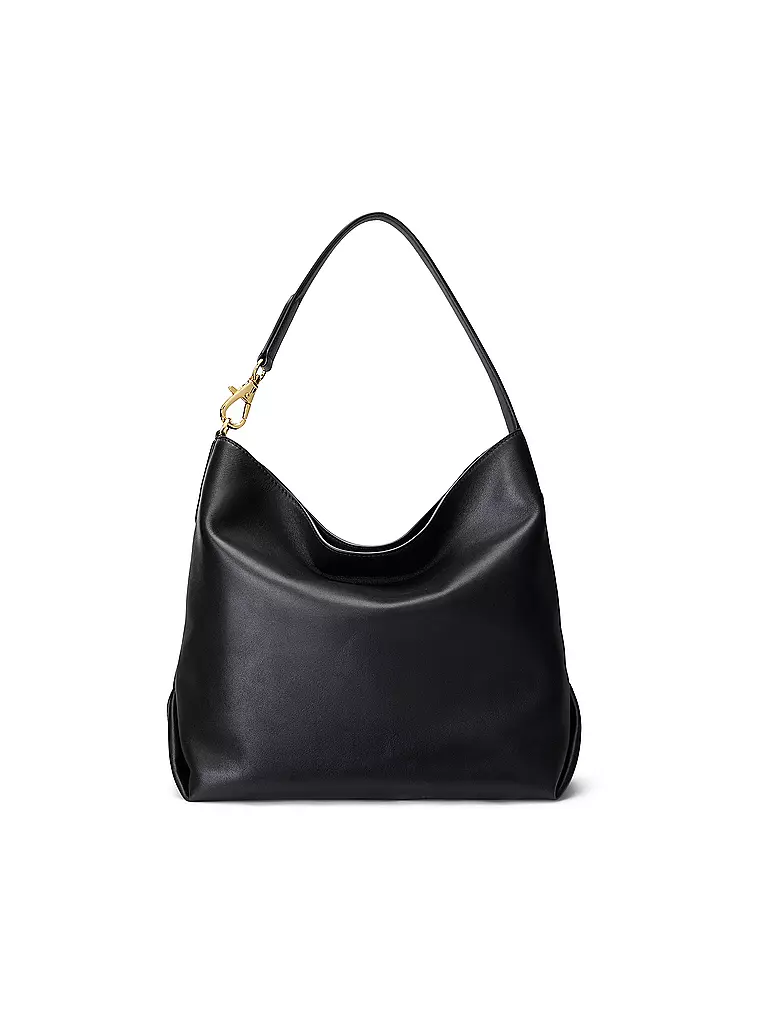 LAUREN RALPH LAUREN | Ledertasche - Hobo Bag KASSIE Large | schwarz