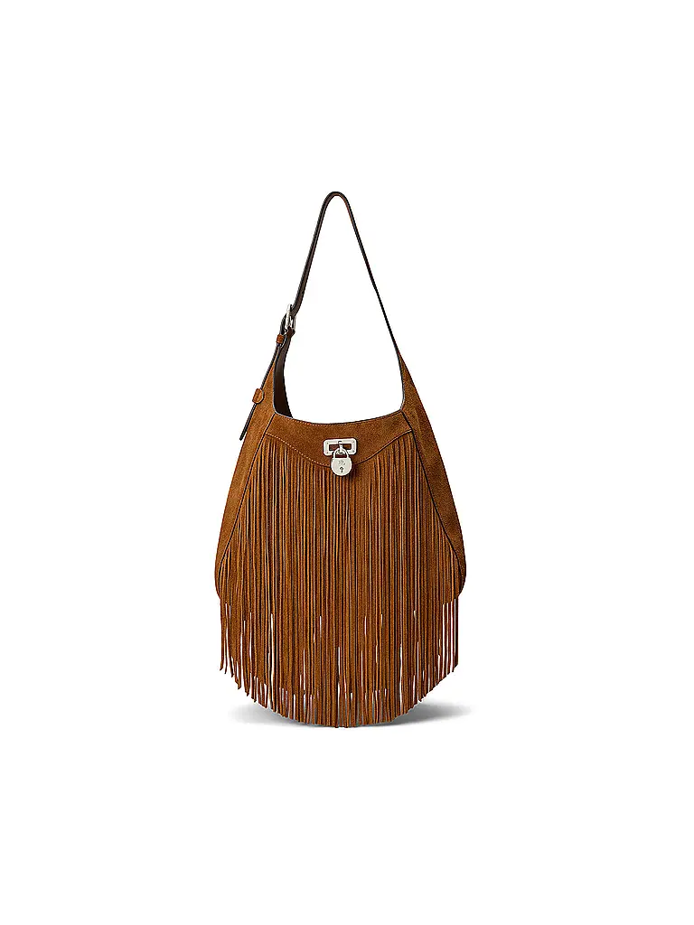 LAUREN RALPH LAUREN | Ledertasche - Hobo Bag TANNER Large | braun