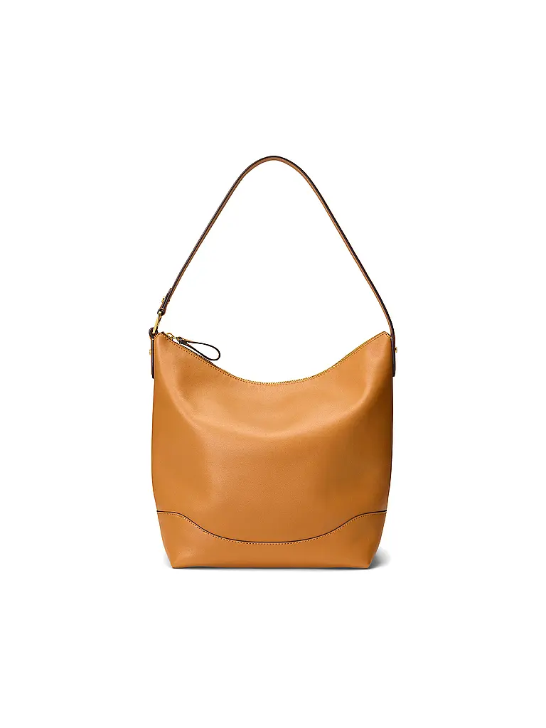 LAUREN RALPH LAUREN | Ledertasche - Hobo Bag TASHA Large | Camel