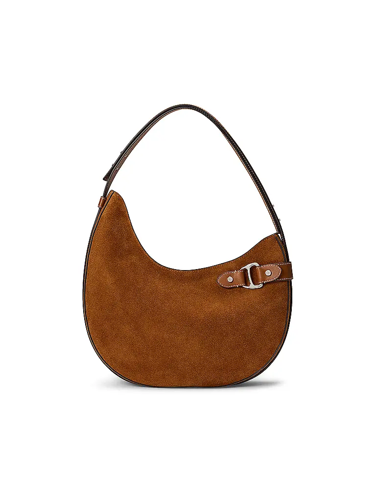 LAUREN RALPH LAUREN | Ledertasche - Hobo Bag TASHA Large | hellbraun