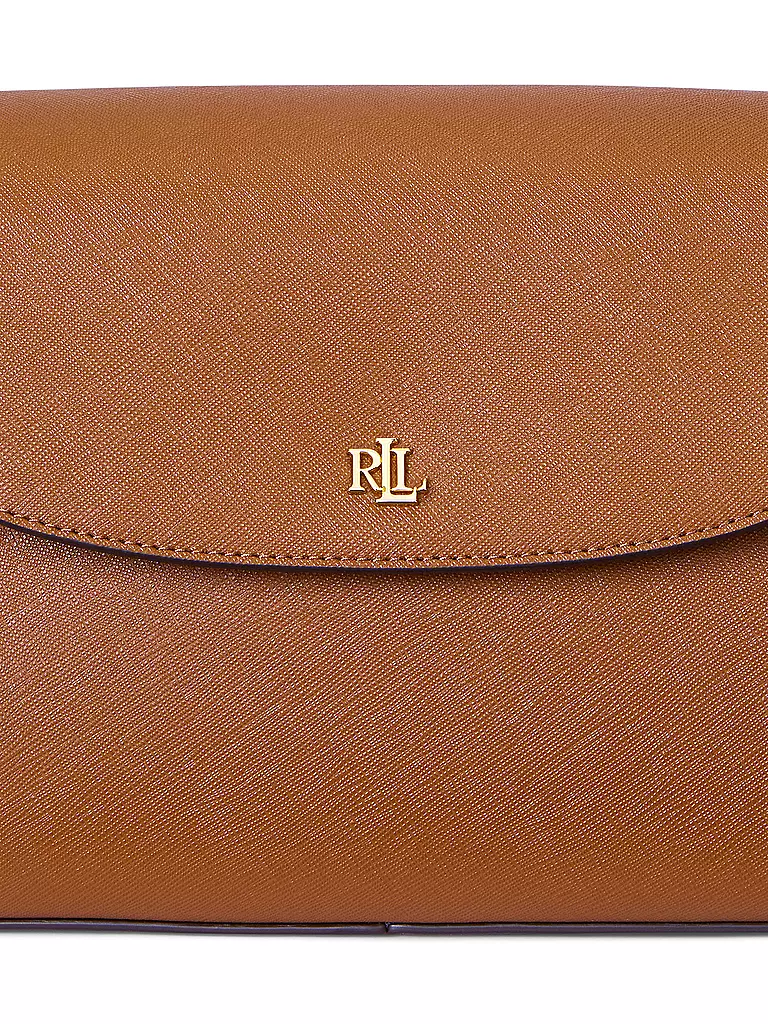 LAUREN RALPH LAUREN | Ledertasche - Schultertasche SCHYLA Medium | dunkelblau