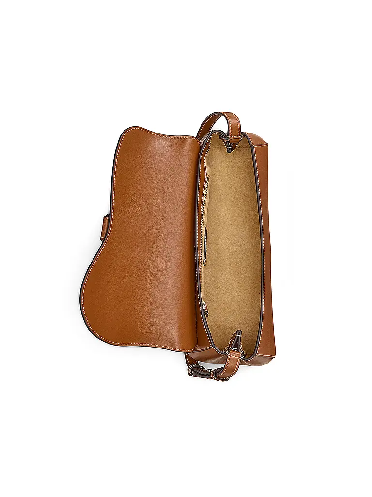 LAUREN RALPH LAUREN | Ledertasche - Schultertasche TASHA Medium | 