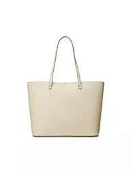 LAUREN RALPH LAUREN | Ledertasche - Shopper KARLY TOTE Large | creme