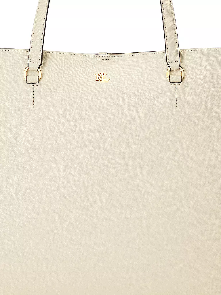 LAUREN RALPH LAUREN | Ledertasche - Shopper KARLY TOTE Large | rosa