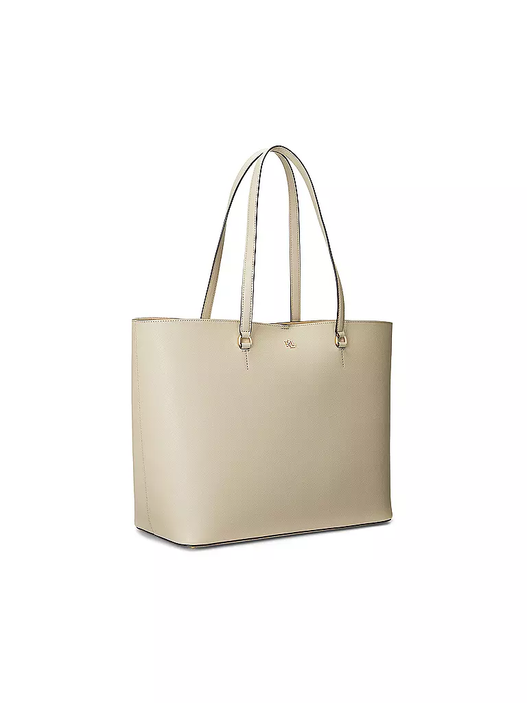 LAUREN RALPH LAUREN | Ledertasche - Shopper KARLY TOTE Large | rosa