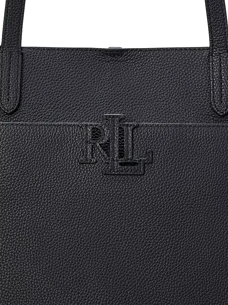LAUREN RALPH LAUREN | Ledertasche - Shopper Large | braun