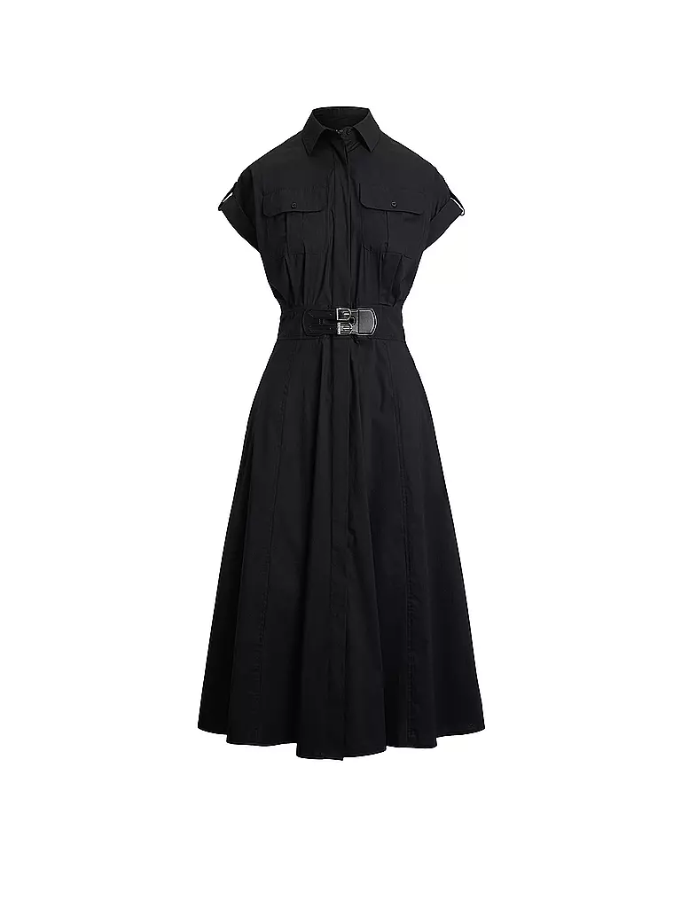 LAUREN RALPH LAUREN | Midikleid MERTICE | schwarz