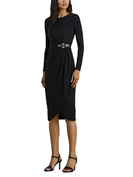 LAUREN RALPH LAUREN | Midikleid SABLISE | Schwarz