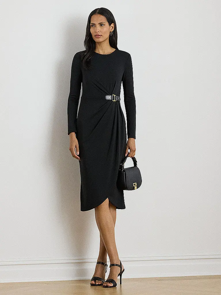 LAUREN RALPH LAUREN | Midikleid SABLISE | Schwarz