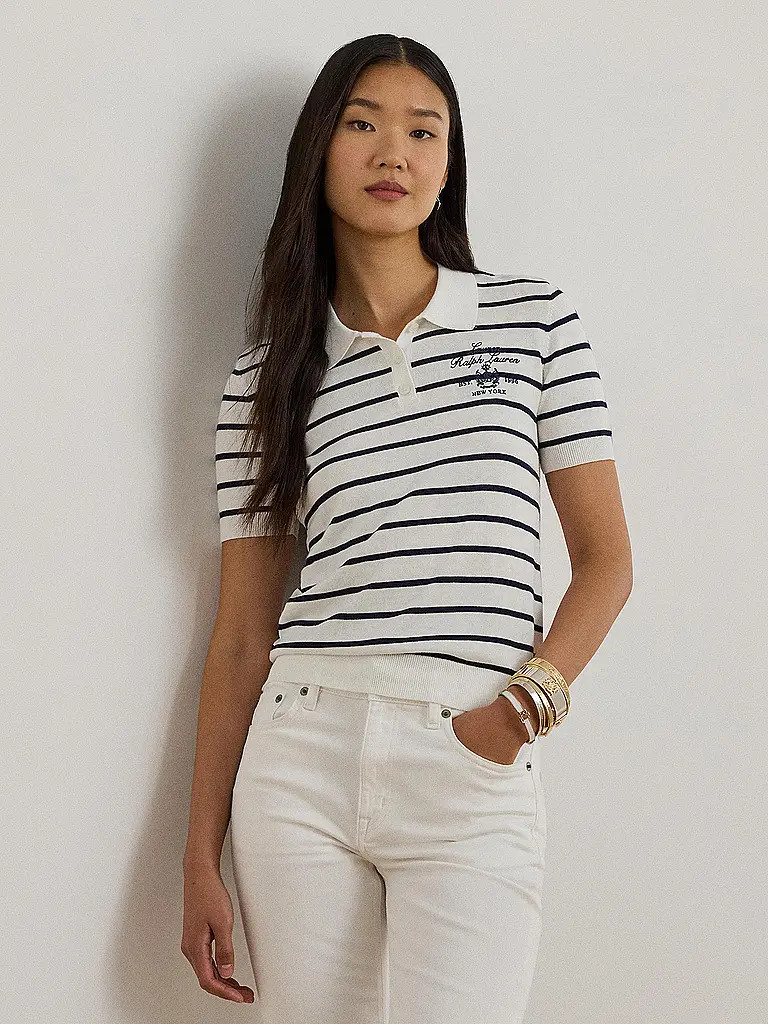 LAUREN RALPH LAUREN | Poloshirt NATRISSA | Weiss