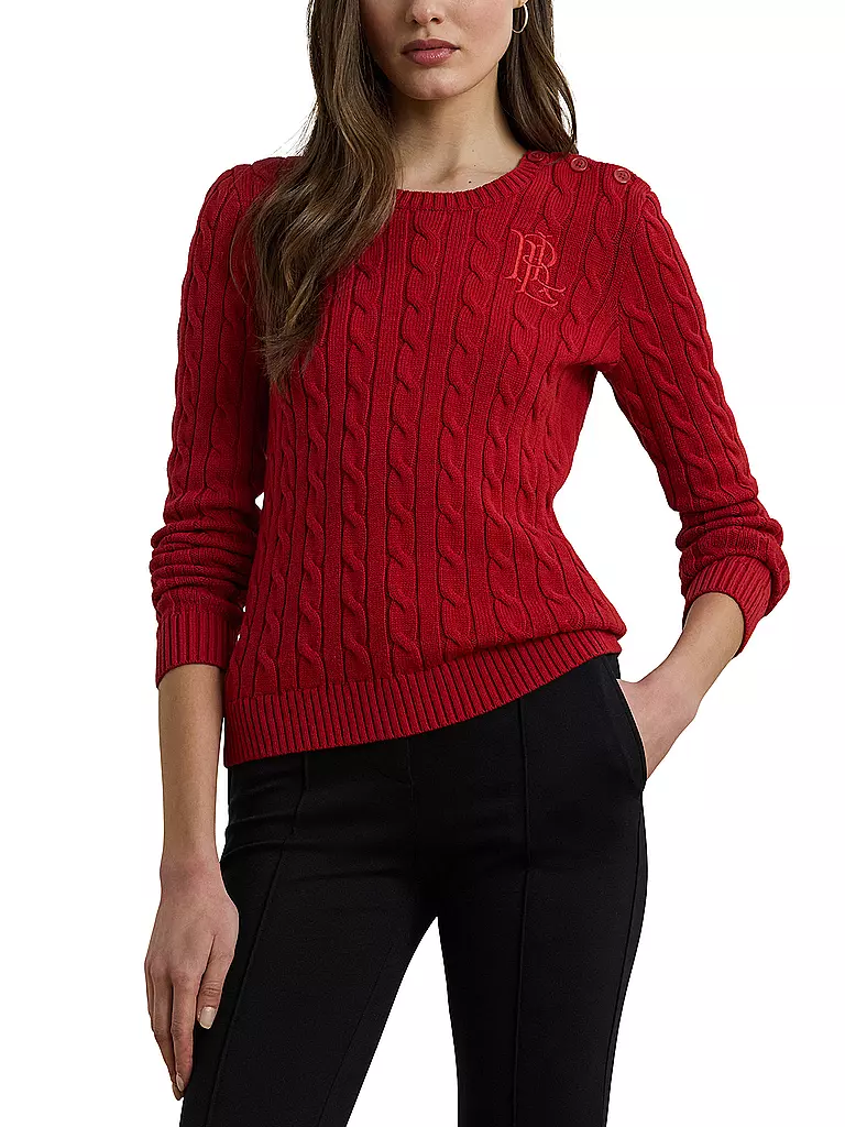 LAUREN RALPH LAUREN | Pullover MONTIVA | rot