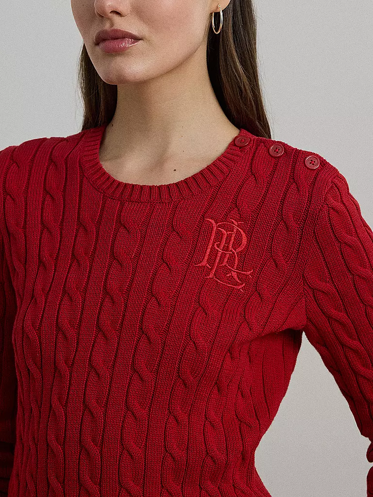 LAUREN RALPH LAUREN | Pullover MONTIVA | rot