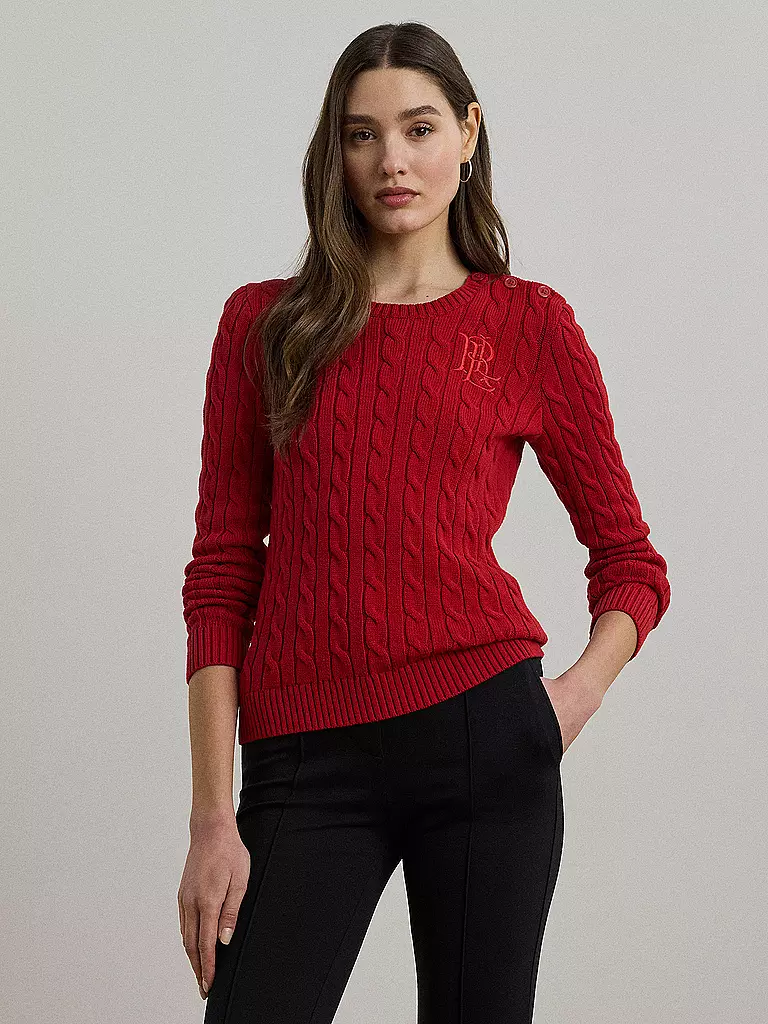 LAUREN RALPH LAUREN | Pullover MONTIVA | rot