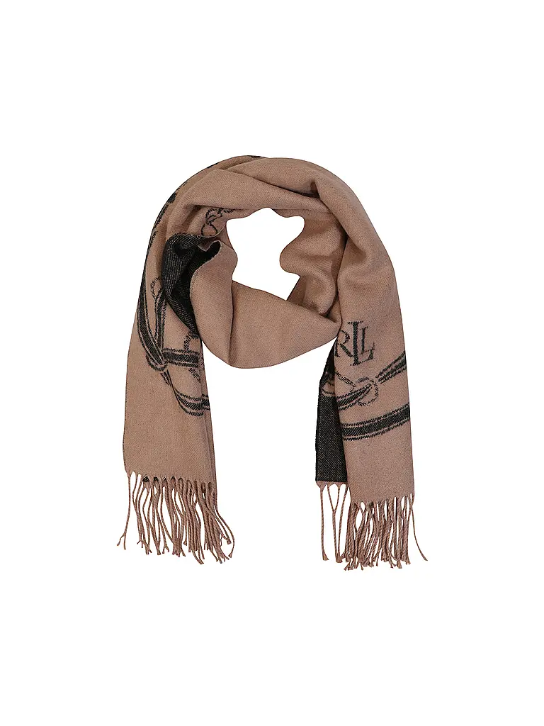 LAUREN RALPH LAUREN | Set 2-teilig Mütze und Schal | camel