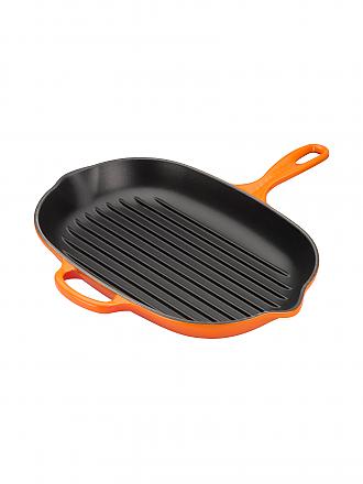 LE CREUSET | Grillpfanne oval "Signature" 32cm (Ofenrot)