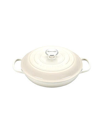 LE CREUSET | Gourmet-Profitopf aus Gusseisen 26cm Meringue